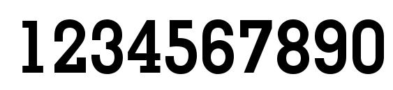 Memphis LT Bold Font, Number Fonts