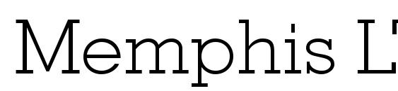 Memphis LT Light font, free Memphis LT Light font, preview Memphis LT Light font