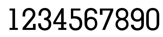 Memphis LT Medium Font, Number Fonts