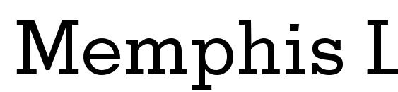 Memphis LT Medium Font