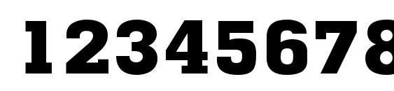 MemphisLTStd ExtraBold Font, Number Fonts