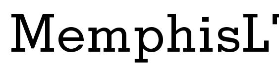 MemphisLTStd Medium Font