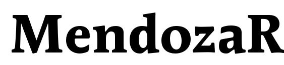 MendozaRomanStd Bold font, free MendozaRomanStd Bold font, preview MendozaRomanStd Bold font