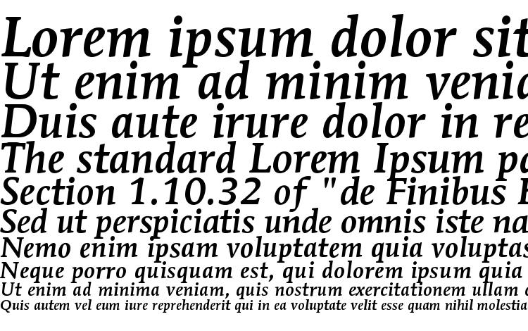 specimens MendozaRomanStd MediumIt font, sample MendozaRomanStd MediumIt font, an example of writing MendozaRomanStd MediumIt font, review MendozaRomanStd MediumIt font, preview MendozaRomanStd MediumIt font, MendozaRomanStd MediumIt font