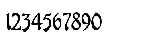 Menuetto Font, Number Fonts