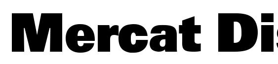 шрифт Mercat Display SSi, бесплатный шрифт Mercat Display SSi, предварительный просмотр шрифта Mercat Display SSi