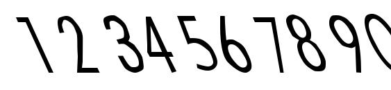 Merde Font, Number Fonts