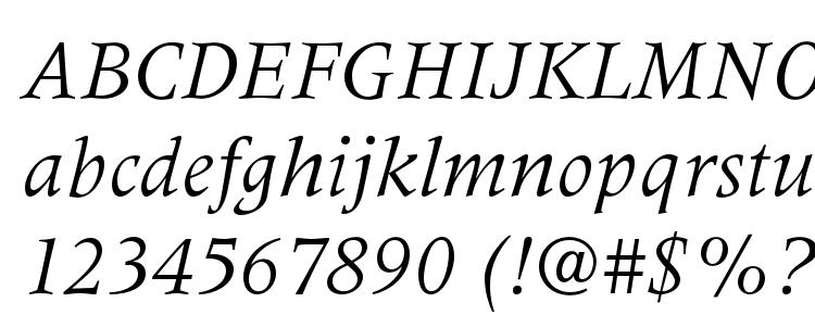 глифы шрифта MeridienLTStd Italic, символы шрифта MeridienLTStd Italic, символьная карта шрифта MeridienLTStd Italic, предварительный просмотр шрифта MeridienLTStd Italic, алфавит шрифта MeridienLTStd Italic, шрифт MeridienLTStd Italic