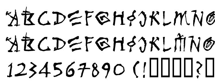 glyphs MerlinLL font, сharacters MerlinLL font, symbols MerlinLL font, character map MerlinLL font, preview MerlinLL font, abc MerlinLL font, MerlinLL font