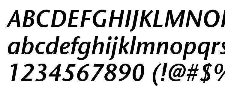 глифы шрифта Mesouran Sans SSi Semi Bold Italic, символы шрифта Mesouran Sans SSi Semi Bold Italic, символьная карта шрифта Mesouran Sans SSi Semi Bold Italic, предварительный просмотр шрифта Mesouran Sans SSi Semi Bold Italic, алфавит шрифта Mesouran Sans SSi Semi Bold Italic, шрифт Mesouran Sans SSi Semi Bold Italic