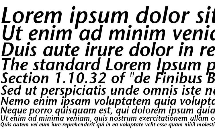 specimens Mesouran Sans SSi Semi Bold Italic font, sample Mesouran Sans SSi Semi Bold Italic font, an example of writing Mesouran Sans SSi Semi Bold Italic font, review Mesouran Sans SSi Semi Bold Italic font, preview Mesouran Sans SSi Semi Bold Italic font, Mesouran Sans SSi Semi Bold Italic font