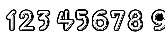 Messenger Font, Number Fonts