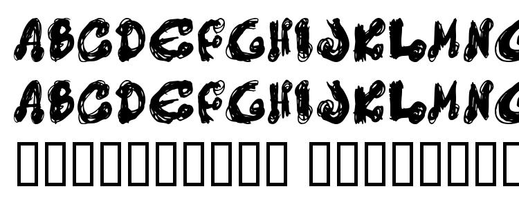 glyphs Messy dots font, сharacters Messy dots font, symbols Messy dots font, character map Messy dots font, preview Messy dots font, abc Messy dots font, Messy dots font