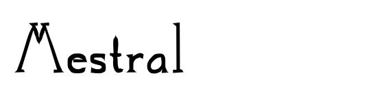 Mestral font, free Mestral font, preview Mestral font