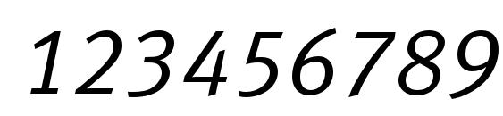 Metanormalcapslfc italic Font, Number Fonts