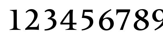 Metaphor Medium Regular Font, Number Fonts