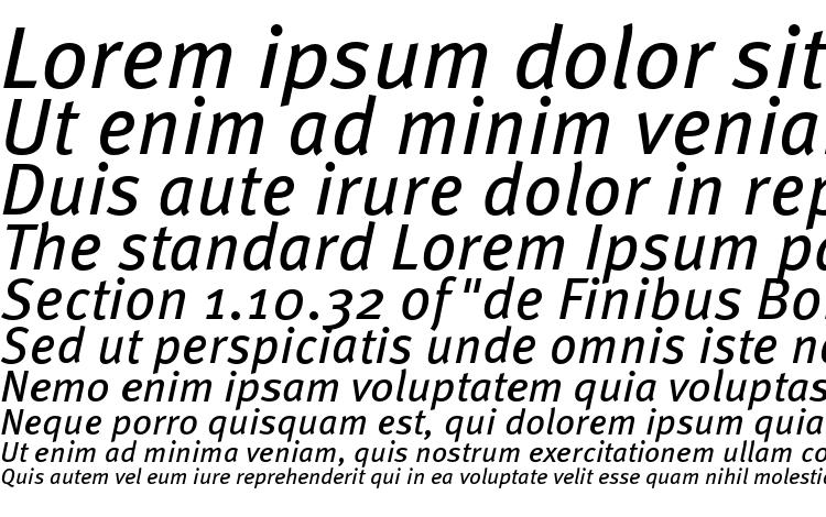 specimens MetaPro BookItalic font, sample MetaPro BookItalic font, an example of writing MetaPro BookItalic font, review MetaPro BookItalic font, preview MetaPro BookItalic font, MetaPro BookItalic font