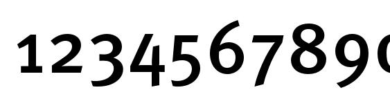 MetaPro Medium Font, Number Fonts