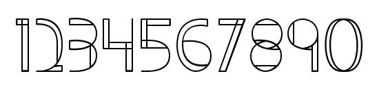 Metria Font, Number Fonts