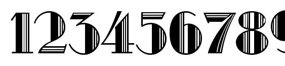 Metro Retro C Font, Number Fonts