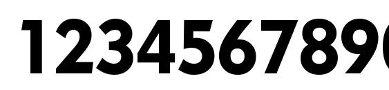 MetroBlack LT Two Font, Number Fonts