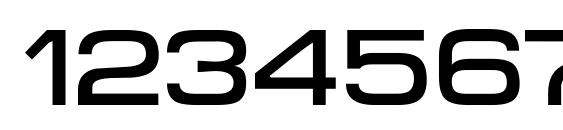 Metrodf Font, Number Fonts