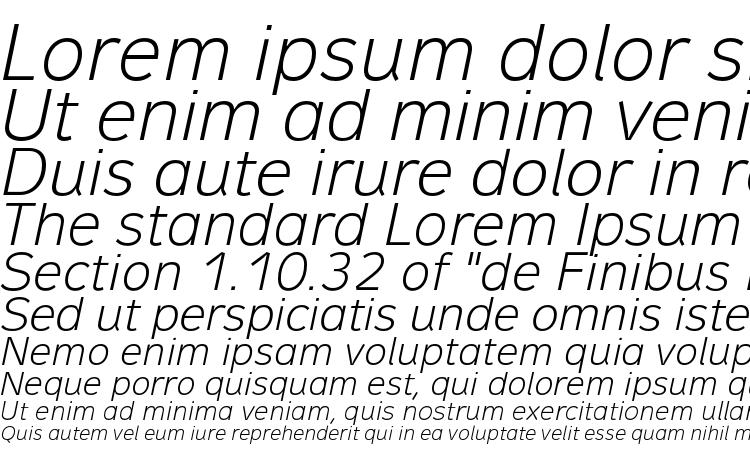 specimens Metron Light Pro Italic font, sample Metron Light Pro Italic font, an example of writing Metron Light Pro Italic font, review Metron Light Pro Italic font, preview Metron Light Pro Italic font, Metron Light Pro Italic font