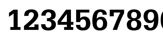 Metron SSi Bold Font, Number Fonts