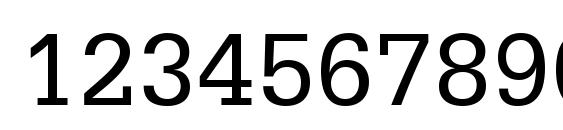 Metron SSi Font, Number Fonts