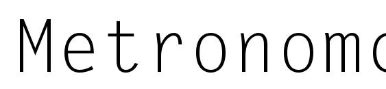 Metronomc font, free Metronomc font, preview Metronomc font