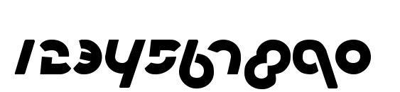Metroplex Font, Number Fonts