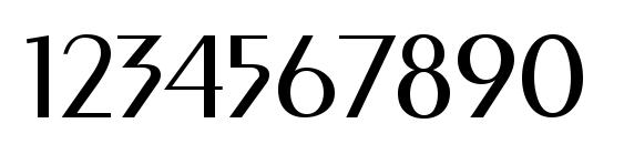 Metropol 95 Font, Number Fonts