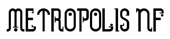 Metropolis NF font, free Metropolis NF font, preview Metropolis NF font