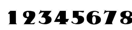 Metropolis Regular Font, Number Fonts