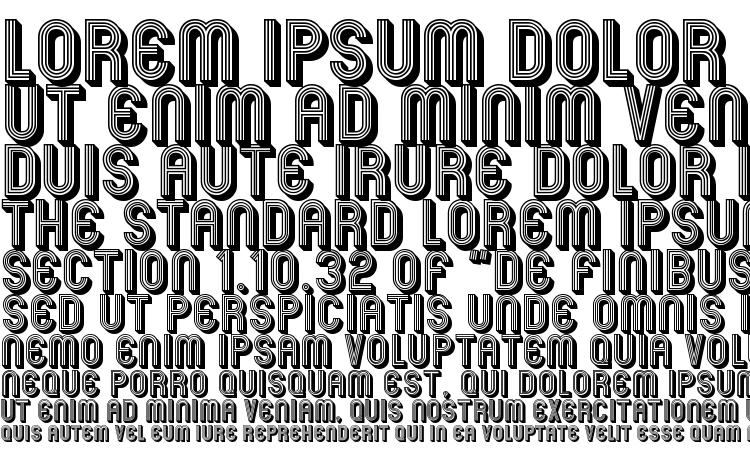 specimens Mexcellent3D Regular font, sample Mexcellent3D Regular font, an example of writing Mexcellent3D Regular font, review Mexcellent3D Regular font, preview Mexcellent3D Regular font, Mexcellent3D Regular font