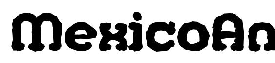 MexicoAntique Xbold Regular Font