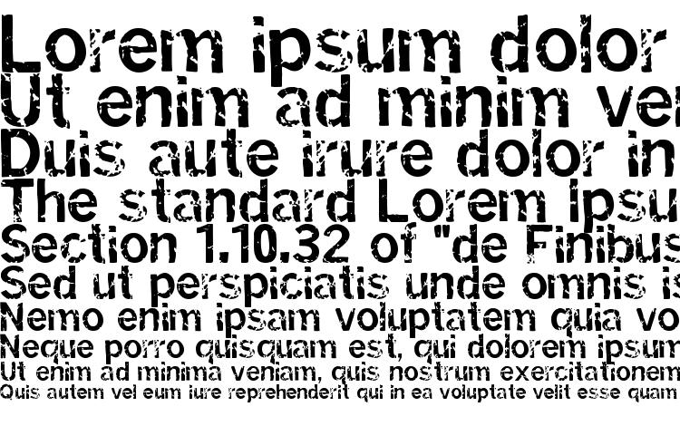 specimens Miasm Infection font, sample Miasm Infection font, an example of writing Miasm Infection font, review Miasm Infection font, preview Miasm Infection font, Miasm Infection font