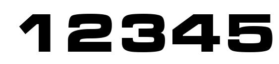 Mic b Font, Number Fonts