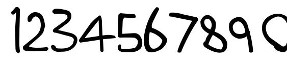 MichaelJamesNelson Font, Number Fonts