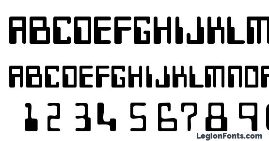 Micr Regular Font Download Free / LegionFonts