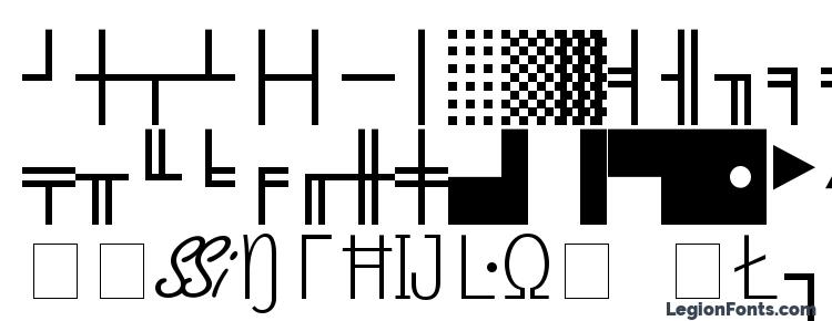 glyphs Micro Pi One SSi Normal font, сharacters Micro Pi One SSi Normal font, symbols Micro Pi One SSi Normal font, character map Micro Pi One SSi Normal font, preview Micro Pi One SSi Normal font, abc Micro Pi One SSi Normal font, Micro Pi One SSi Normal font