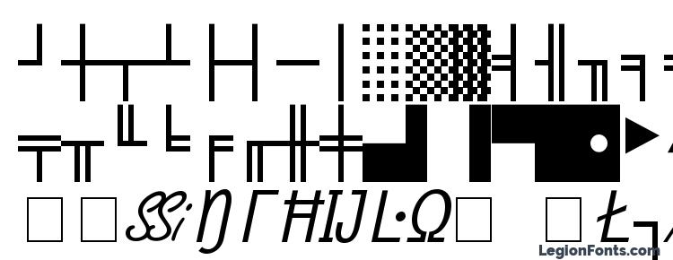 glyphs Micro Pi Three SSi Normal font, сharacters Micro Pi Three SSi Normal font, symbols Micro Pi Three SSi Normal font, character map Micro Pi Three SSi Normal font, preview Micro Pi Three SSi Normal font, abc Micro Pi Three SSi Normal font, Micro Pi Three SSi Normal font