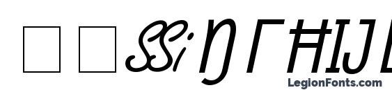 Micro Pi Three SSi Normal Font, Number Fonts