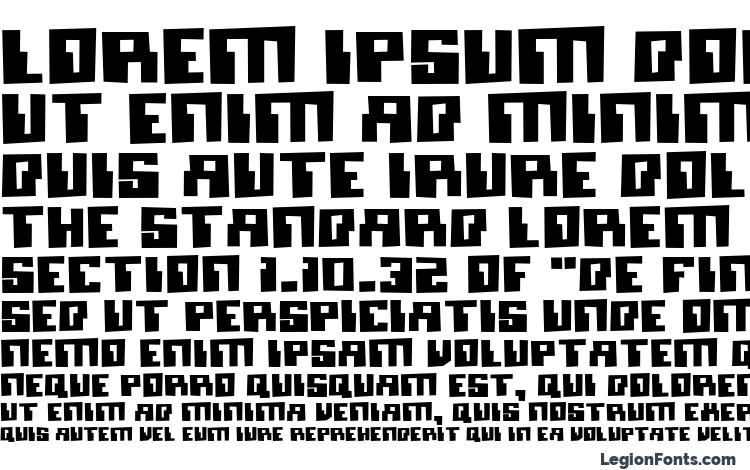 specimens Micronian Blown font, sample Micronian Blown font, an example of writing Micronian Blown font, review Micronian Blown font, preview Micronian Blown font, Micronian Blown font