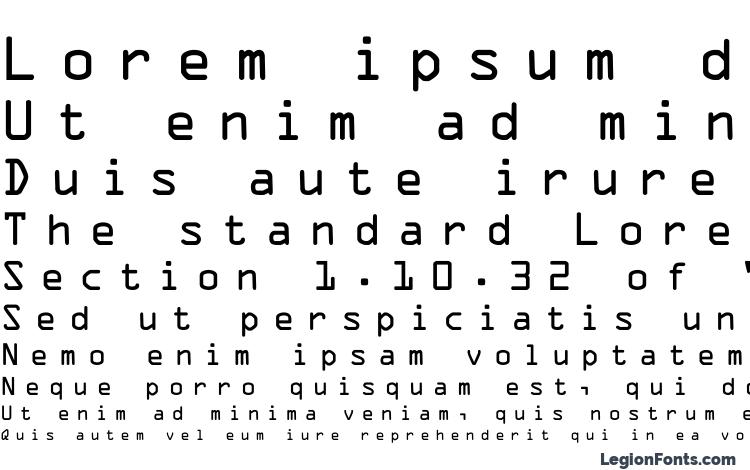 specimens Microscan a font, sample Microscan a font, an example of writing Microscan a font, review Microscan a font, preview Microscan a font, Microscan a font