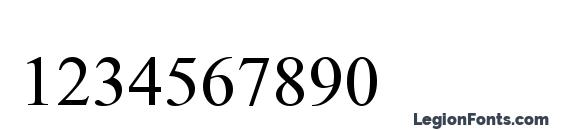 Microsoft Himalaya Font, Number Fonts