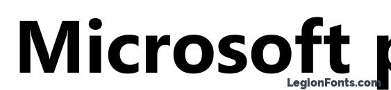 Microsoft phagspa полужирный Font