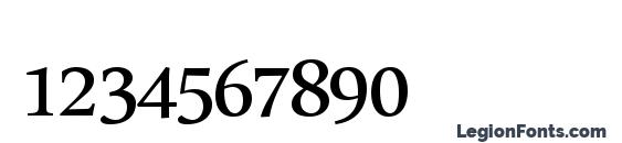 Microsoft Uighur Font, Number Fonts