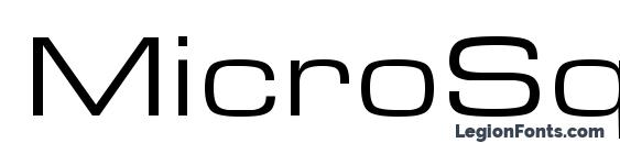 MicroSquare Ex Regular Font
