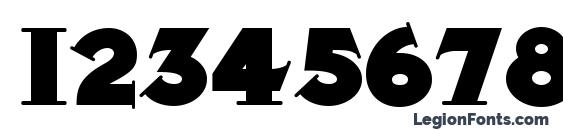 Midland Rail NF Font, Number Fonts